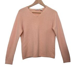 Preswick & Moore Cashmere Sweater‎ Long Sleeve Comfort Soft Classic Size Medium